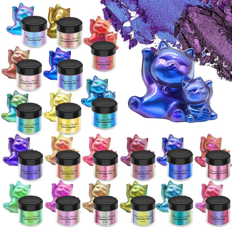 Mica Powder Colorant - 3g Chameleon Mica Powder Epoxy Resin