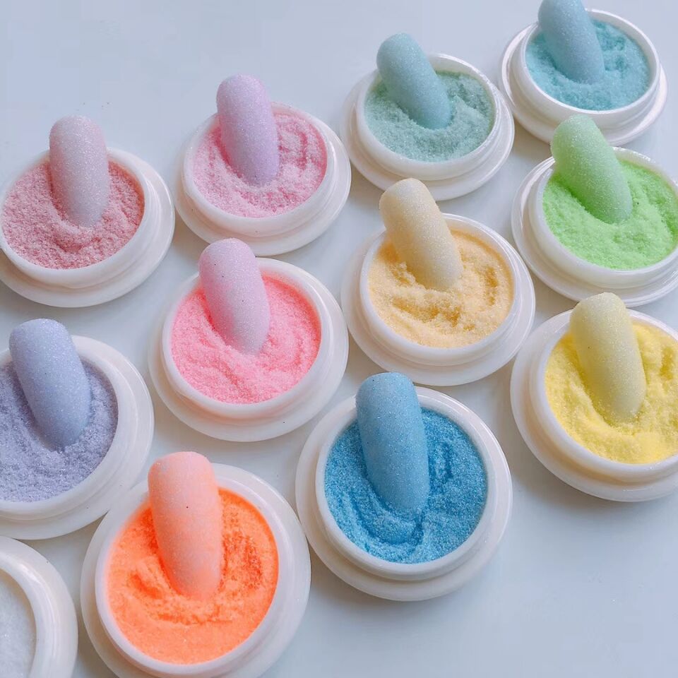 Mica Powder Colorant - 12Color/set Nail Powder Nail Art Glitters