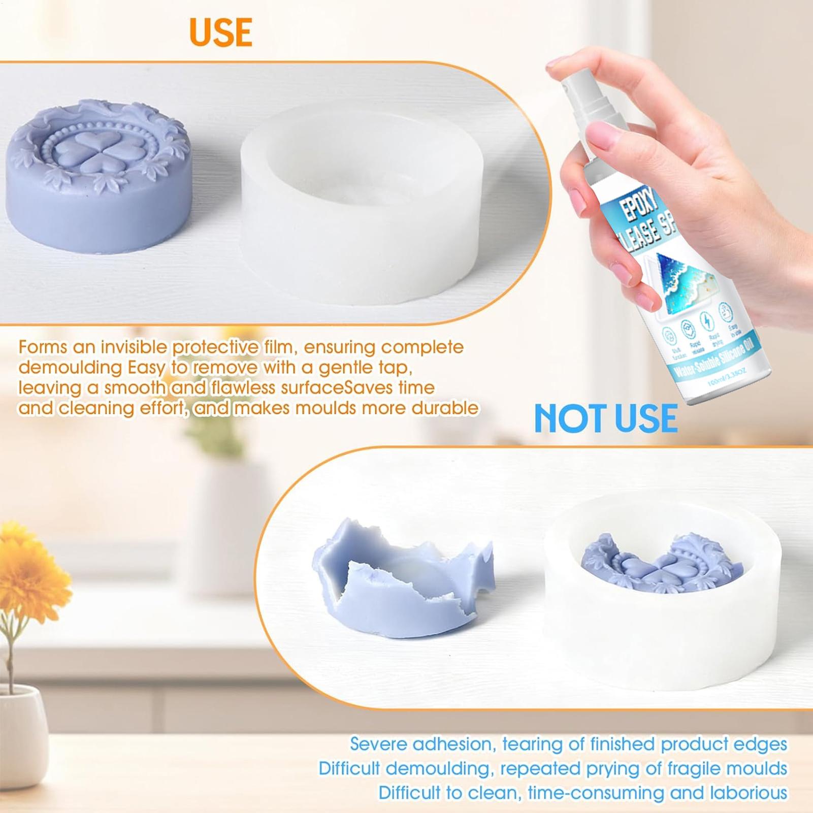100ml Silicone Release Spray E - Soap Making Home 评论和价格