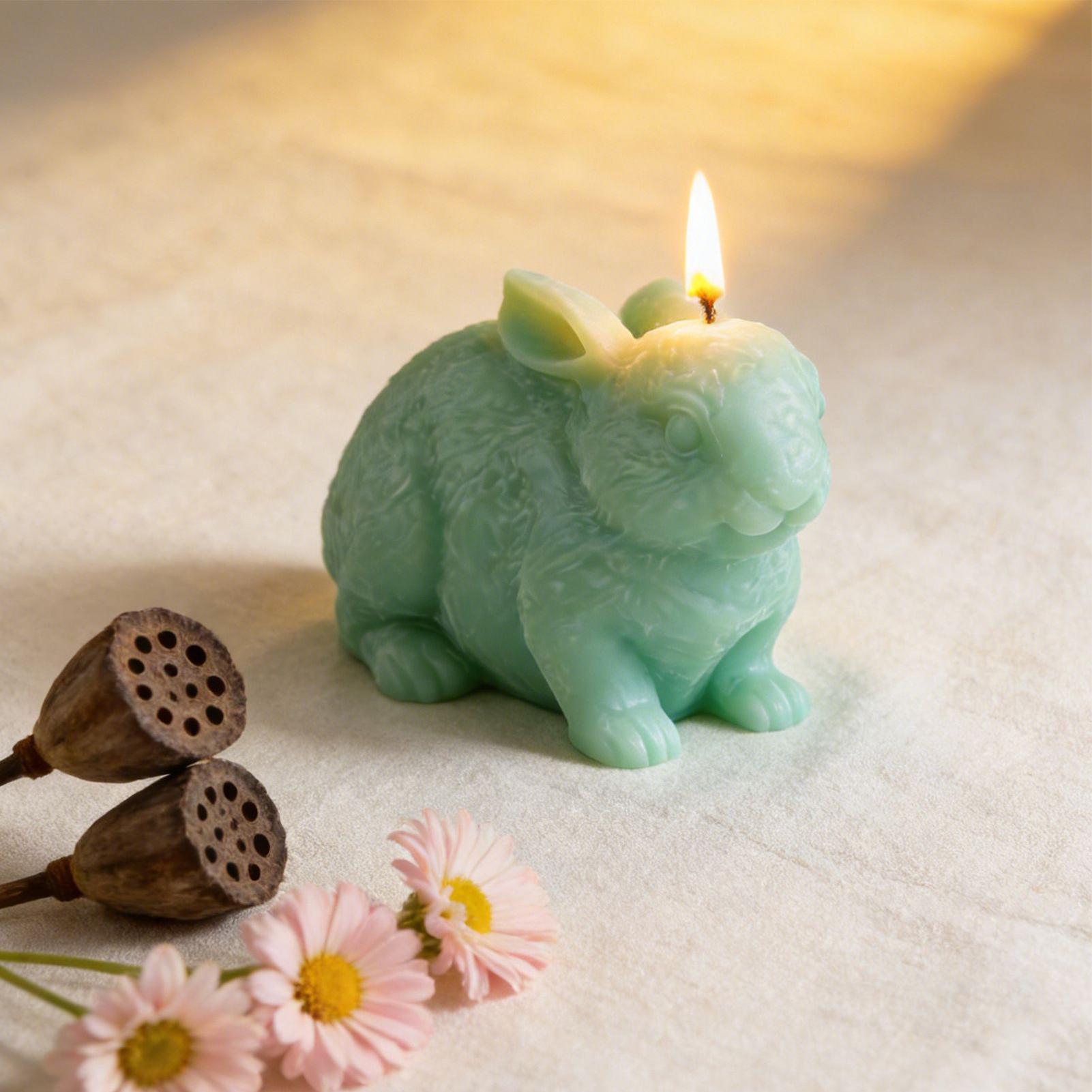 Bunny Silicone Mold 3D Craftin - Soap Making Friends 评论和价格