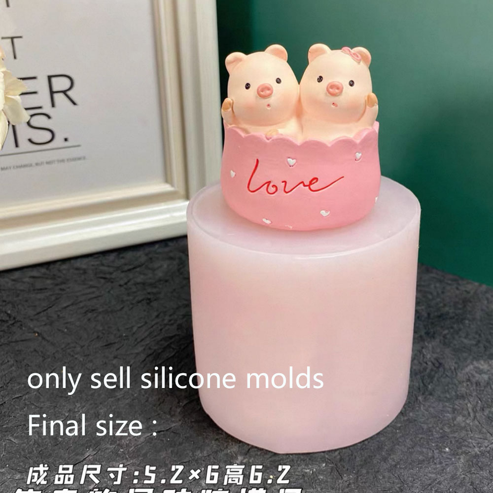 Lucky Pig Silicone Mold Plaste - Soap Making Friends 评论和价格