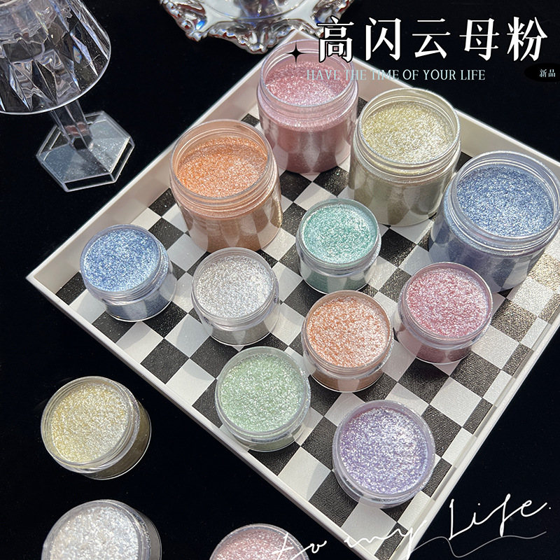 Mermaid Diamond Glitter Mica P - Mica Powder Colorant 评论和价格