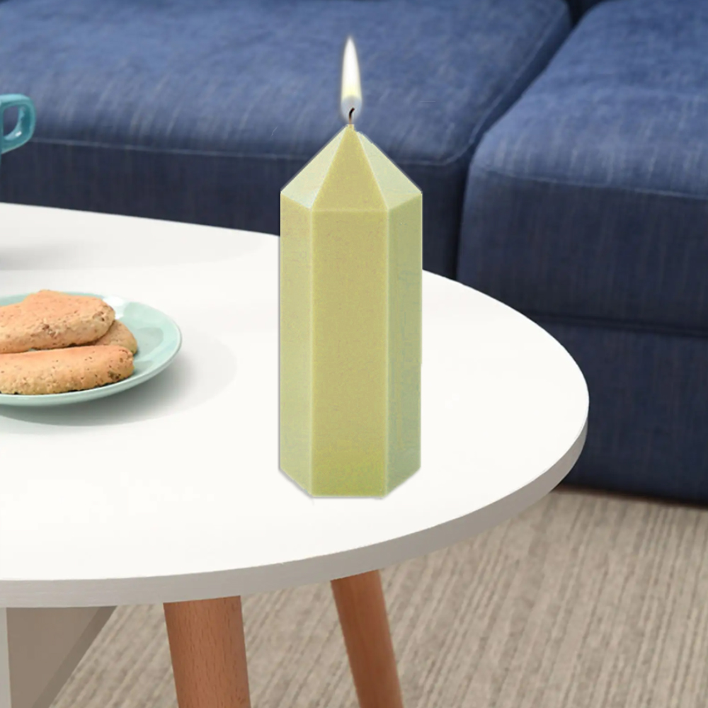 3D Hexagonal Column Candle Mol - Soap Making Lab 评论和价格