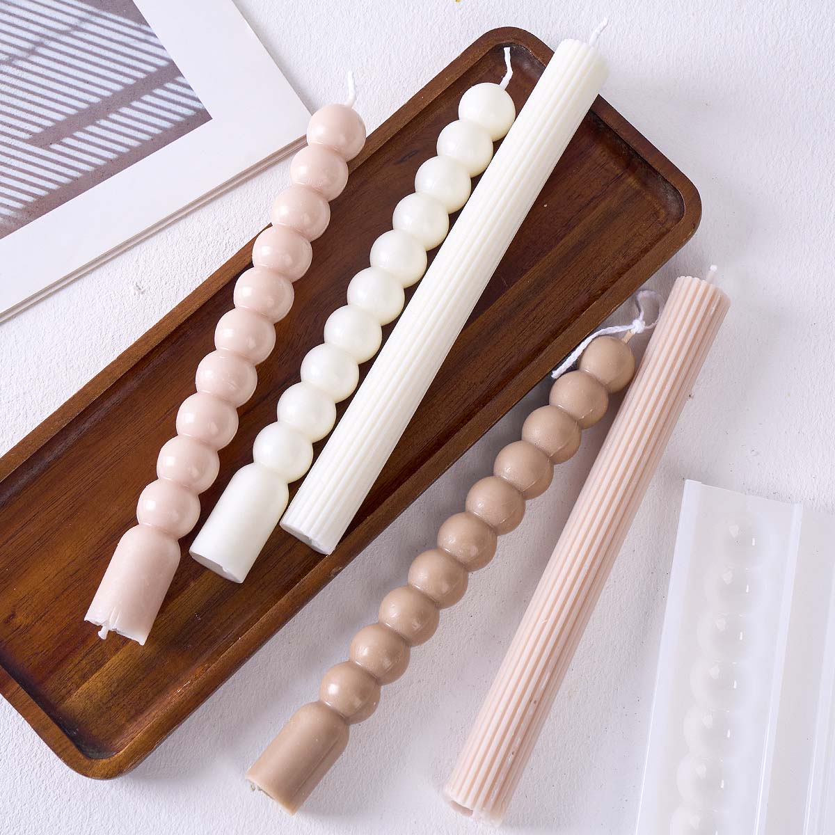 3D Long Stripes Bubble Bead Pi - Soap Making Home 评论和价格