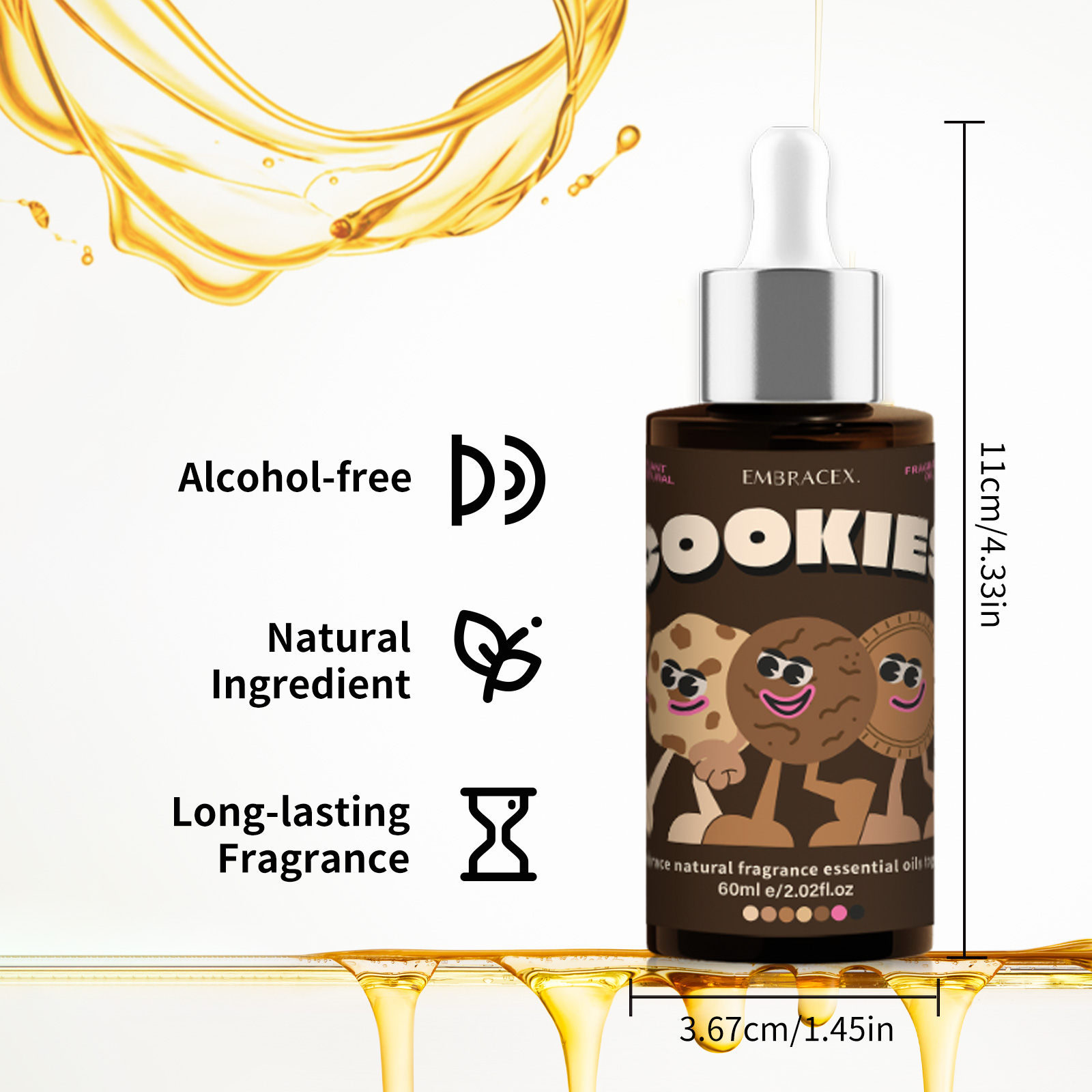 60ml Cookies Essential Oil Ski - Soap Making Friends 评论和价格