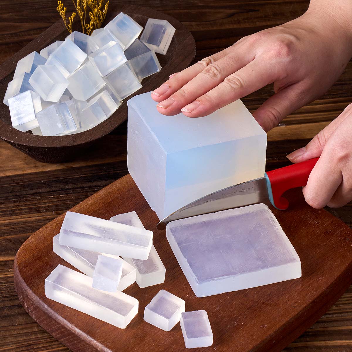1000g Glycerin Soap Base DIY H - Soap Making Glycerin Base 评论和价格