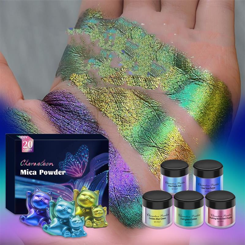 3g Chameleon Mica Powder Epoxy - Mica Powder Colorant 评论和价格