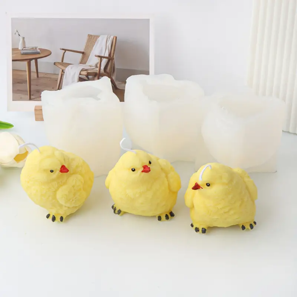 Adorable Chick Candle Silicone - Soap Making Home 评论和价格