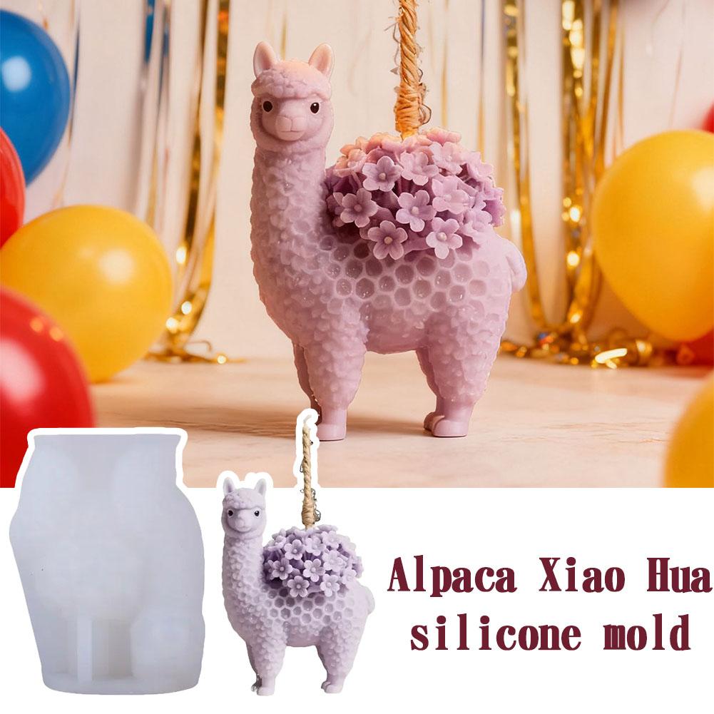 Alpaca Silicone Mold For Candl - Soap Making Home 评论和价格