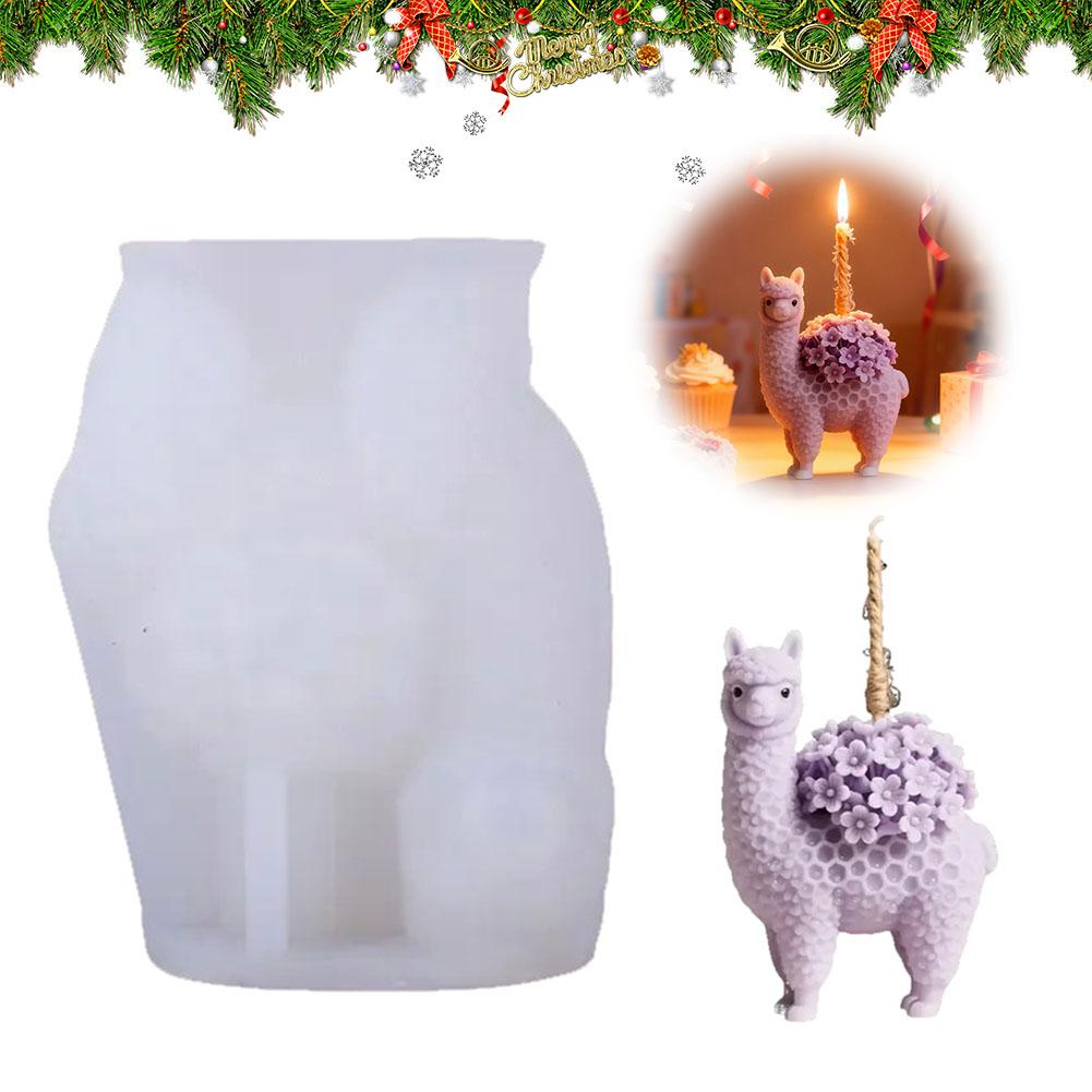 Alpaca Silicone Mold For Candl - Soap Making Home 评论和价格