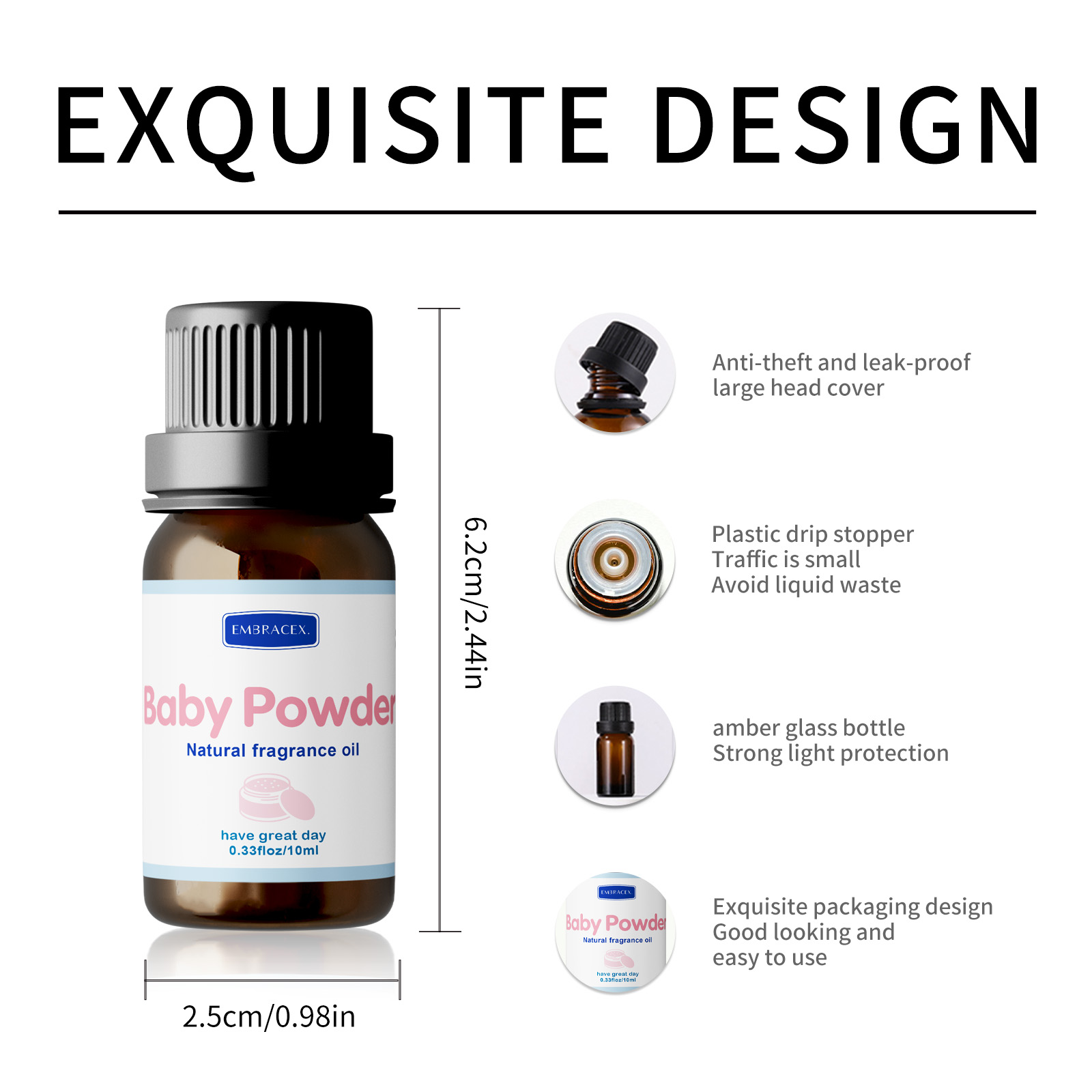 10ml Baby Powder Essential Oil - Soap Making Friends 评论和价格
