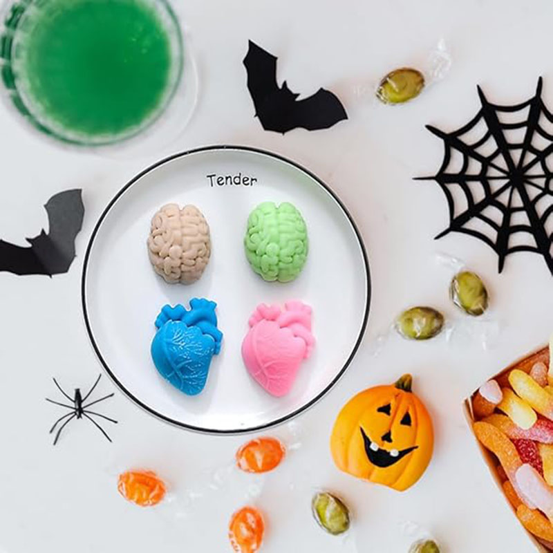 Human Brain And Heart Silicone - Soap Making Ideas 评论和价格