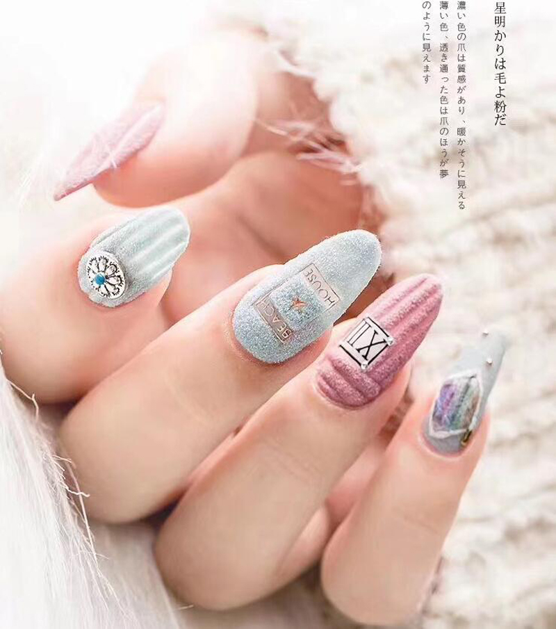 12Color/set Nail Powder Nail A - Mica Powder Colorant 评论和价格