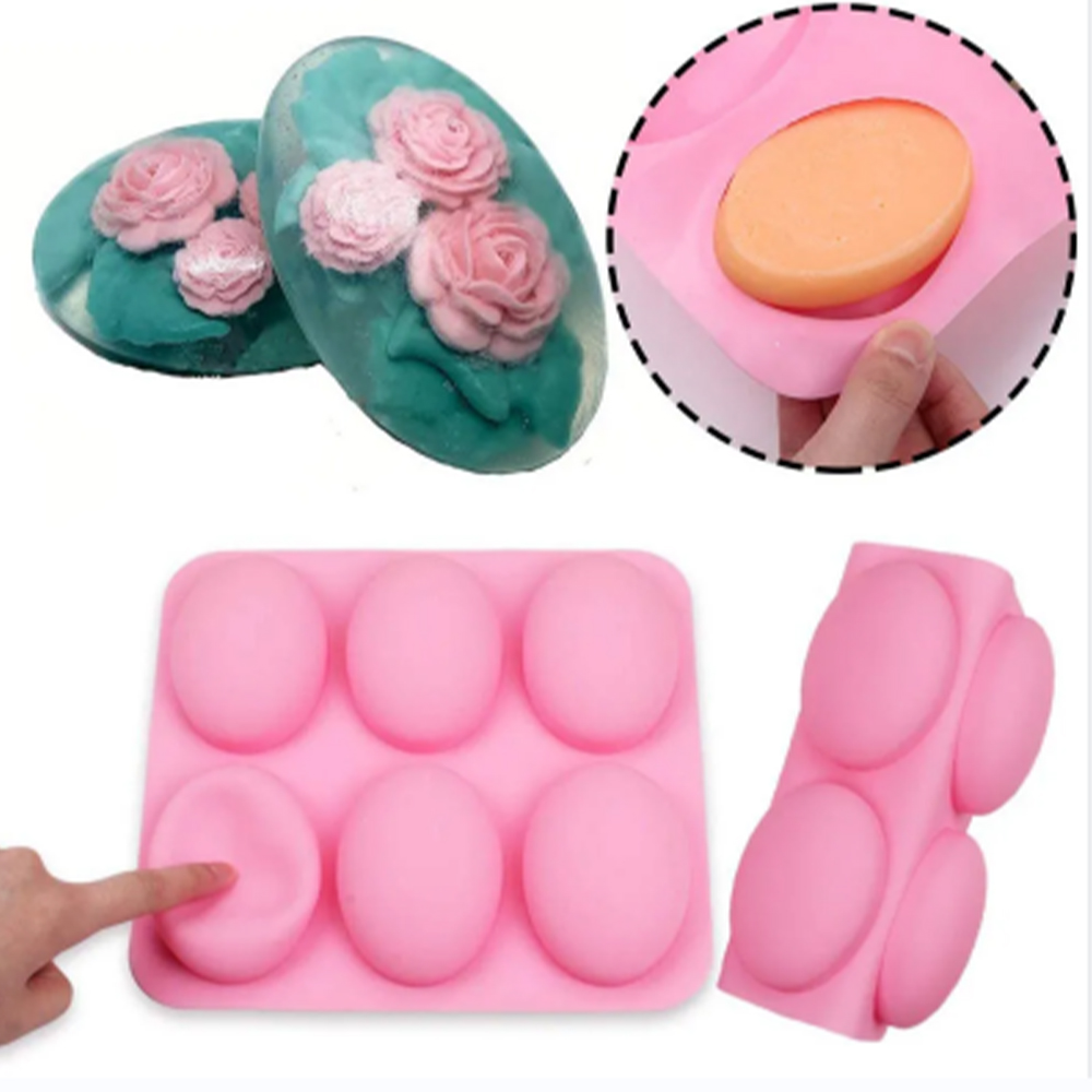 6 Cavities Multifunctional Ova - Soap Making Ideas 评论和价格
