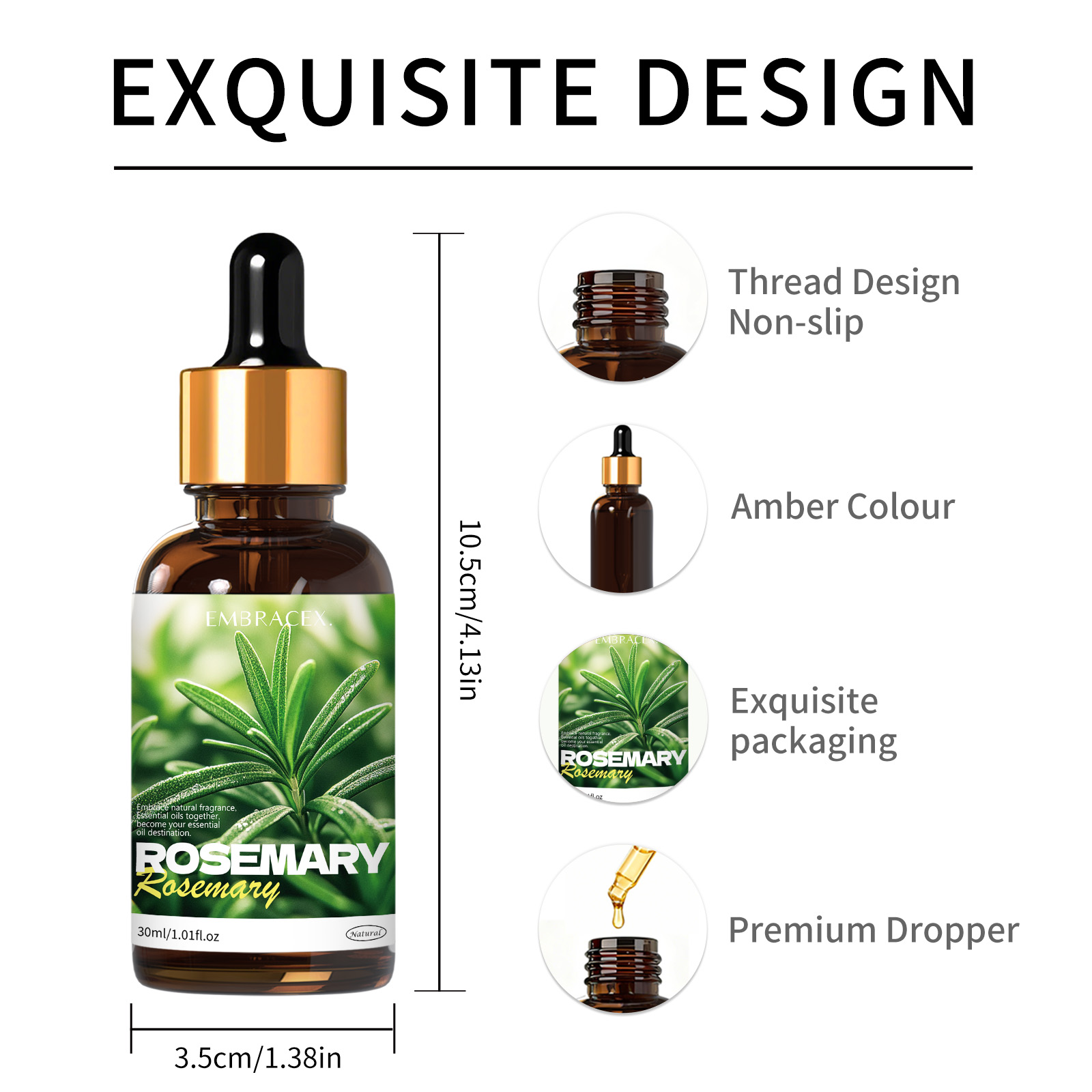 30ml Rosemary Natural Plant Es - Soap Making Friends 评论和价格
