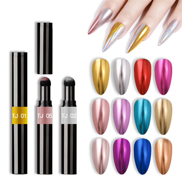 Nail Art Glitter Mirror Powder - Mica Powder Colorant 评论和价格