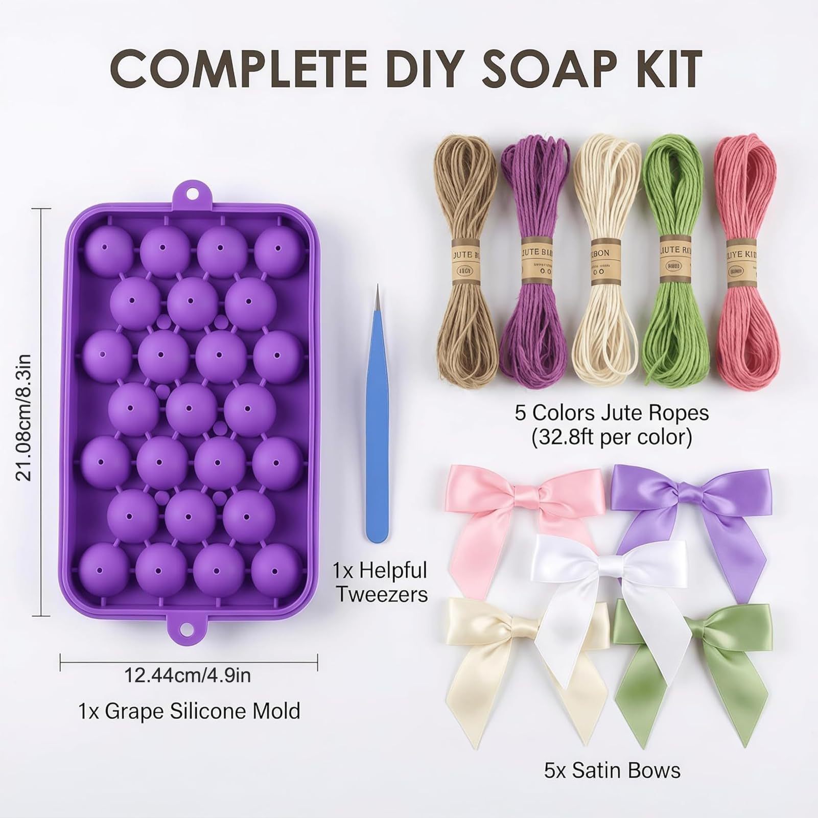 Creative Grape Soap Mold DIY C - Soap Making Hobbycraft 评论和价格