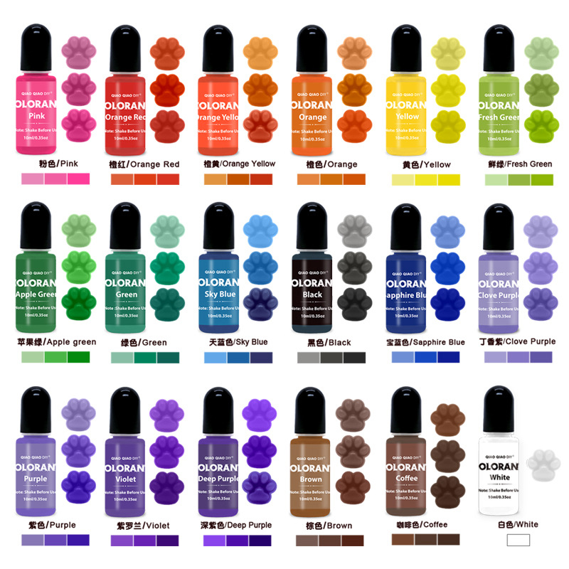 20 Colors Candle Dyes Wax Cand - Soap Making Liquid 评论和价格