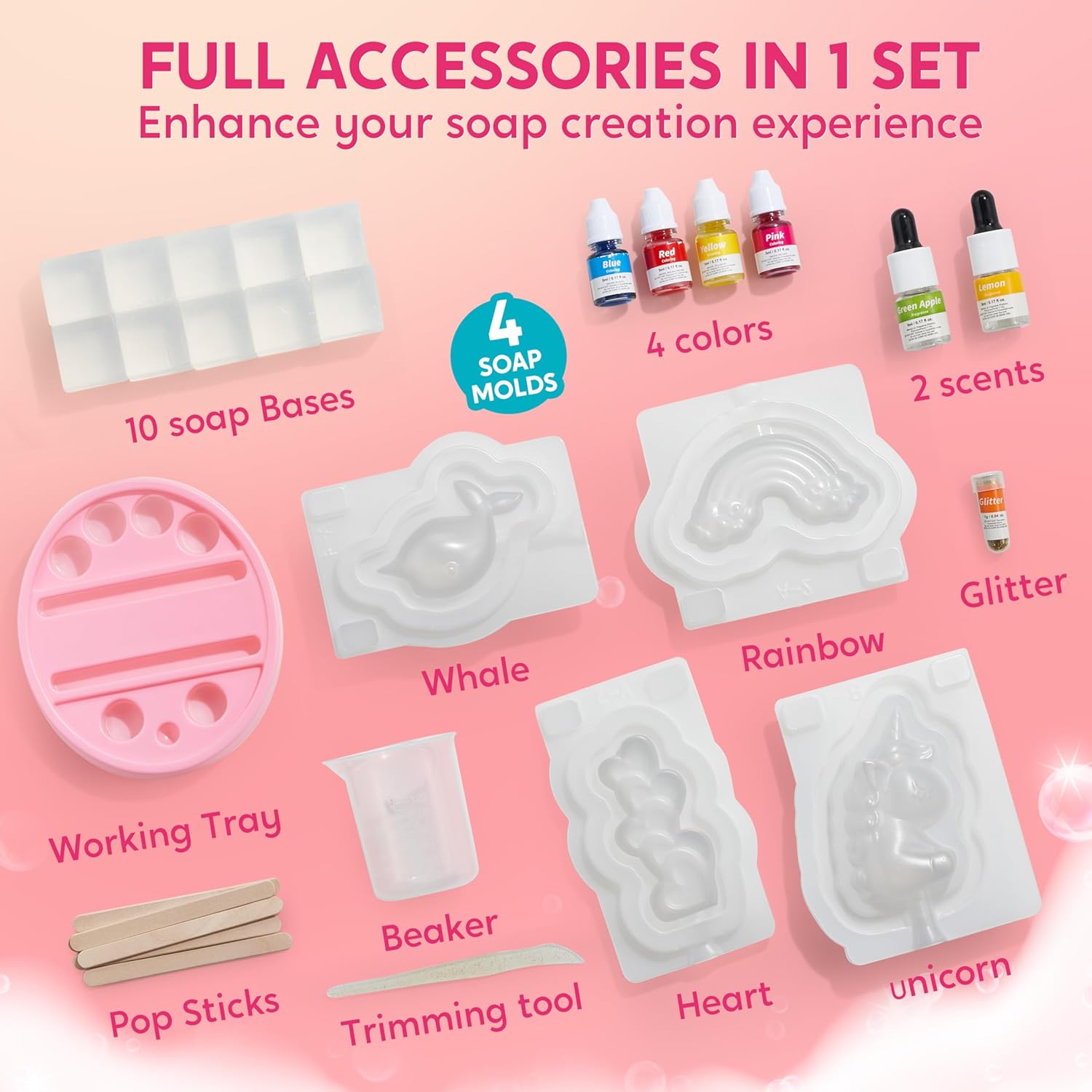 JOYFY Unicorn Soap Making Kit  - Soap Making Ideas 评论和价格