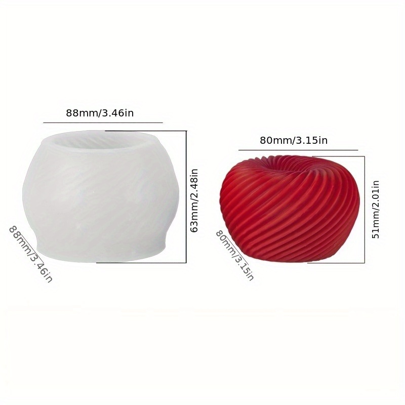A trendy red apple silicone mo - Soap Making Ideas 评论和价格