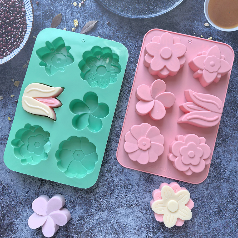 kinds Flower Silicone Molds Di - Soap Making Ideas 评论和价格