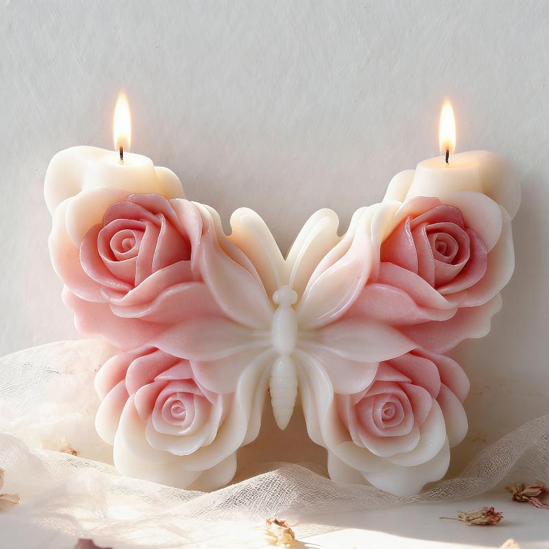 DIY Rose Butterfly Form Silico - Soap Making Ideas 评论和价格