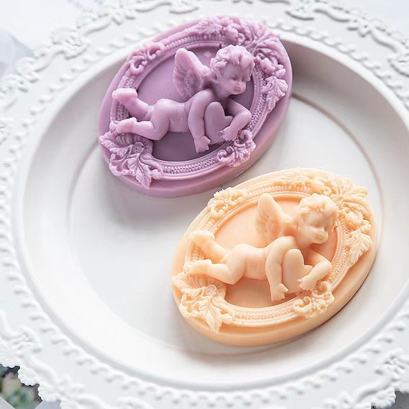 3D Angel Kids Shaped Silicone  - Soap Making Home 评论和价格