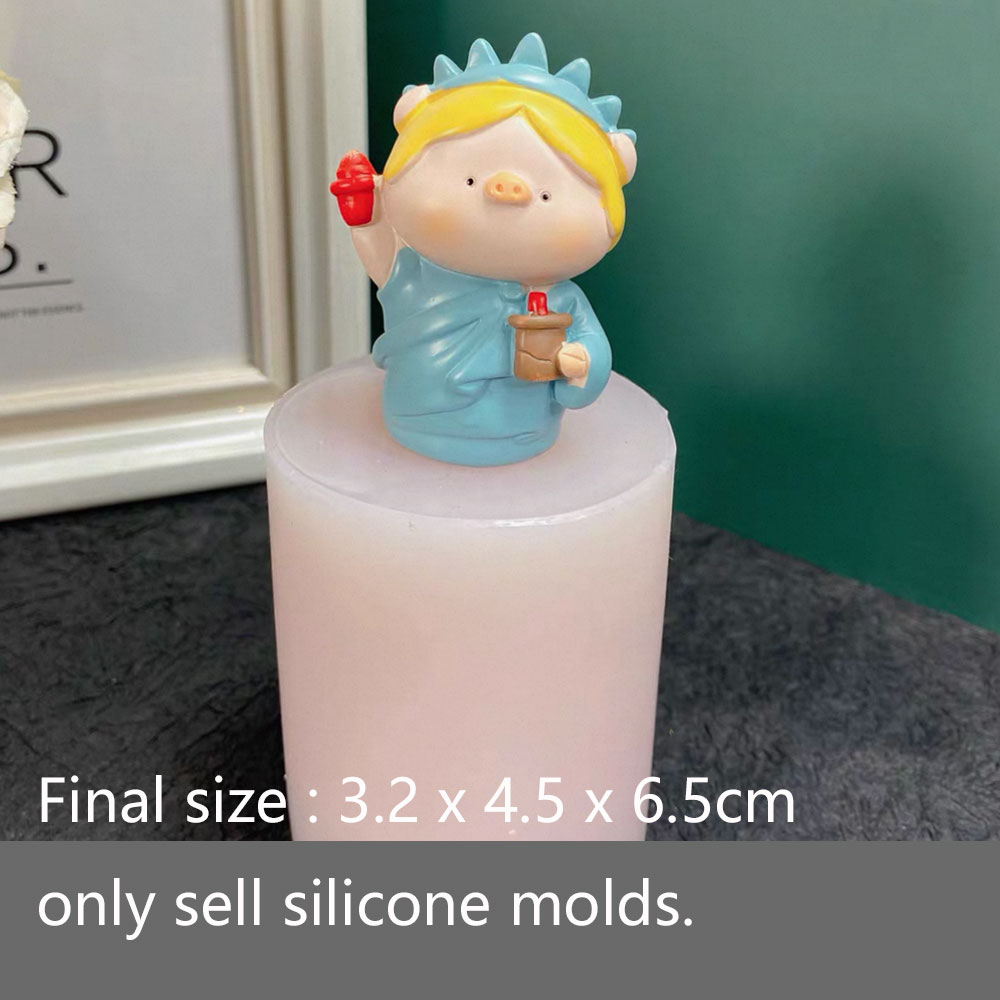 Lucky Pig Silicone Mold Plaste - Soap Making Friends 评论和价格
