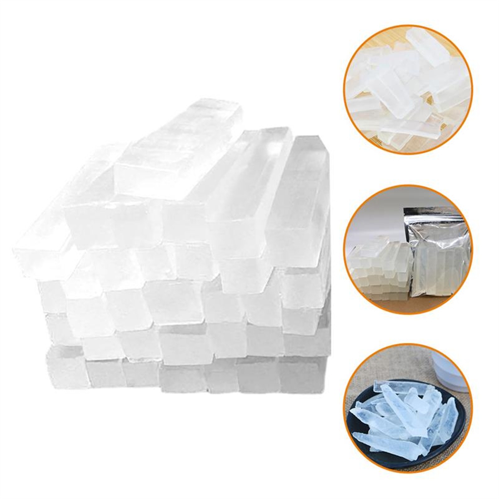 250G Bag Clear Glycerin Hand S - Soap Making Glycerin Base 评论和价格